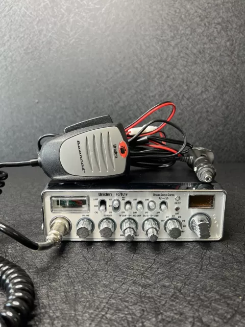 Uniden PC78LTW CB Radio w/ Dynamic Squelch Control With Microphone Bearcat