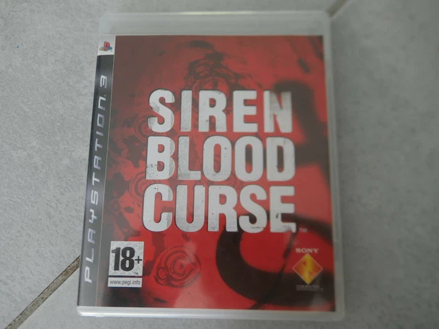 Siren: Blood Curse Sur PS3 – Edition Complète PAL FR – Très Bon état – Survival Horror