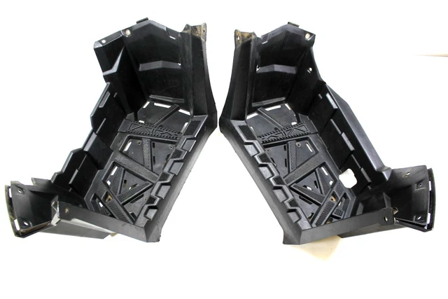 2015 Polaris Scrambler 1000 XP Plastic Floor Boards Heel Guards (Light Damage)