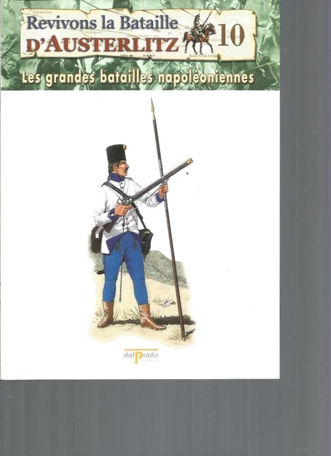 12 Figurines Plomb Del Prado – Bataille D'Austerlitz – Échelle 1:50 (35mm) – Lot 2