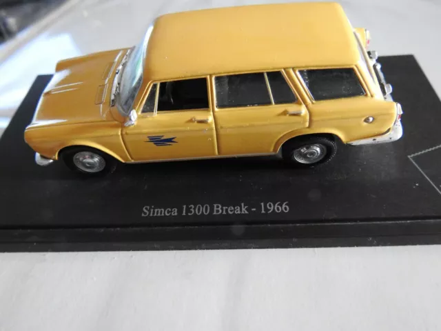 voiture miniature de la poste SIMCA 1300  BREAK  PTT de 1966