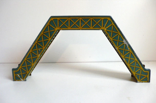 Petite Gare En Tôle Hornby échelle O - Années 40/50 - 25 Cm - Bon état