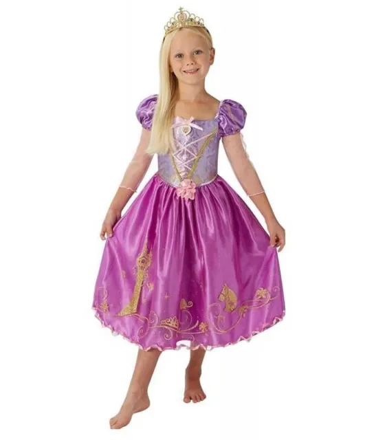 Rubie's Disney Princess Rapunzel Storyteller Fancy Dress Child Costume Age 7-8