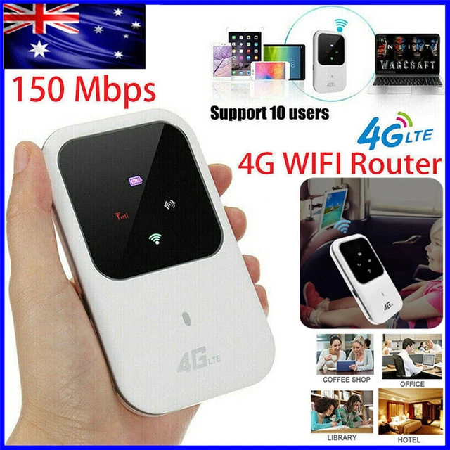 Unlocked 4G LTE Mobile Broadband Wireless WiFi Router Portable MiFi Hotspot NEW