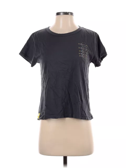 Kerri Rosenthal Women Gray Short Sleeve T-Shirt XS