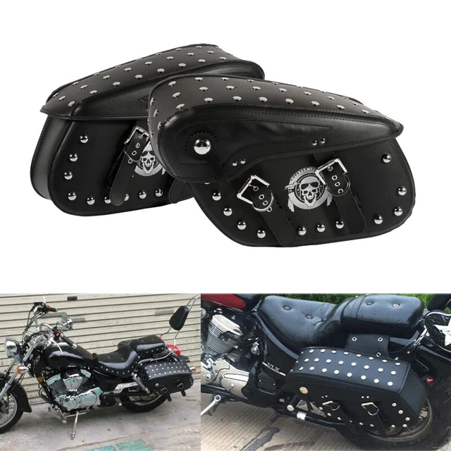 US SADDLEBAGS SADDLE Bags Luggage For Kawasaki Vulcan VN800 VN900
