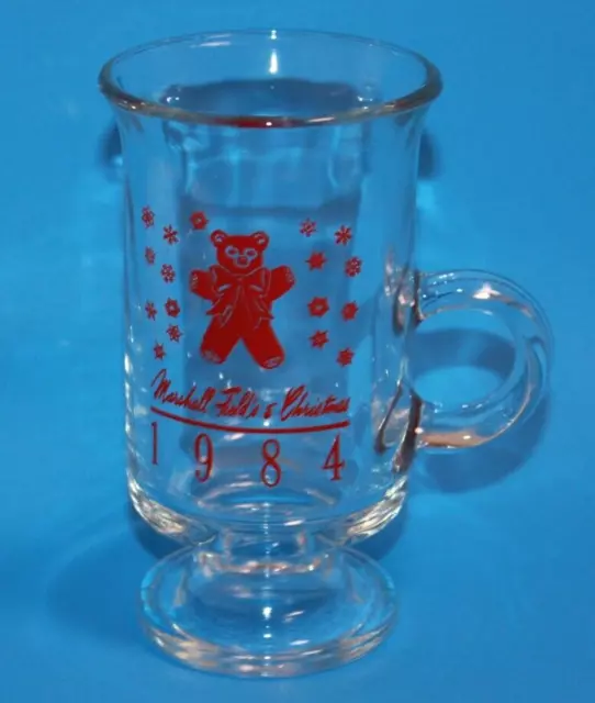 Marshall Field's Chicago Walnut Room Christmas Mug 1984