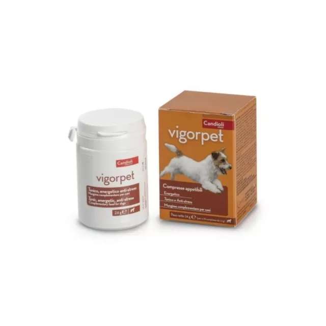 CANDIOLI Supplement For Dogs Vigorpet Energy Tonic 20 Tablets