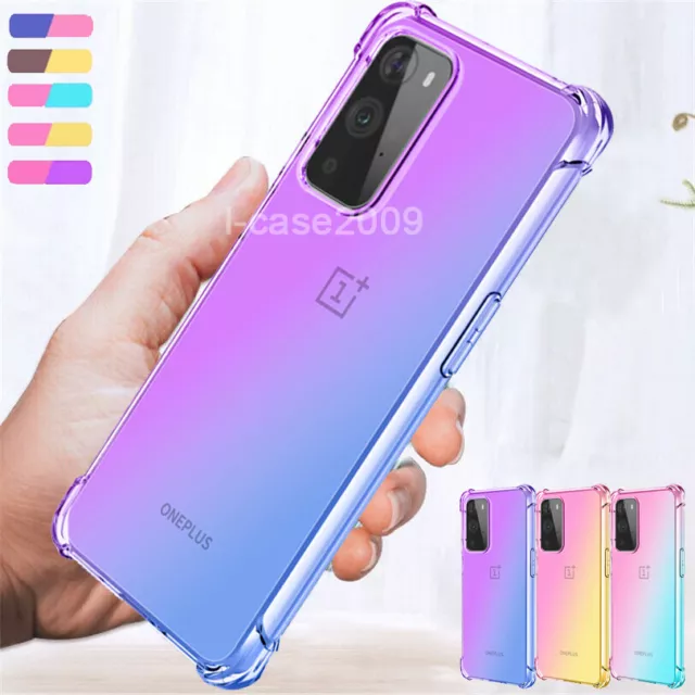 For OnePlus 9 Pro 8T Nord 2 N300 5G Clear Slim Silicone Soft TPU Back Case Cover