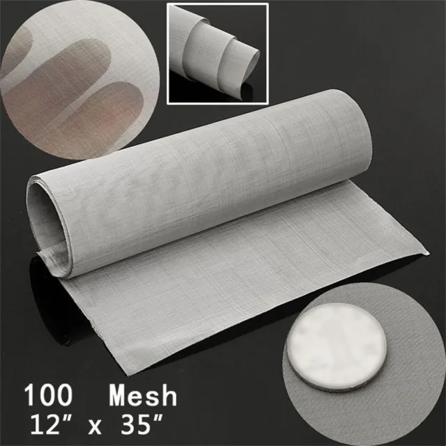 Reliable Stainless Steel 35*12inch Screen Mesh for Filtering Industrial Liquids