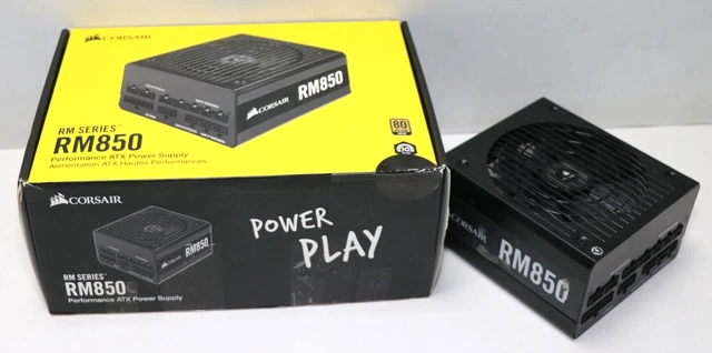 Produktbild von Corsair RM850 , RM Series, 850 Watt 80 Plus Gold Vollmodulares ATX-Netzteil Schwarz