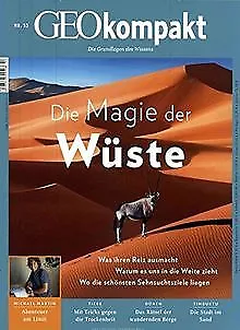 GEO kompakt / GEOkompakt 53/2017 - Die Magie der Wüste | Buch | Zustand sehr gut