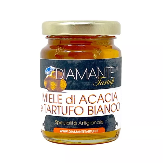 DIAMANTE TARTUFI Miel d'acacia gourmand italien à la truffe blanche