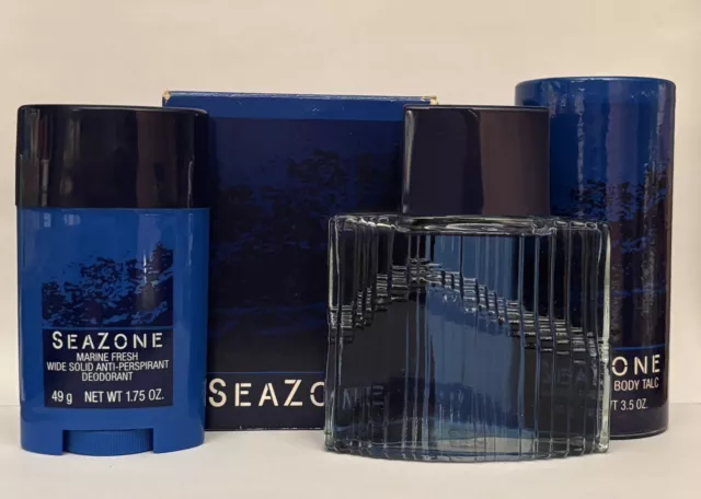 Avon Men: Seazone Marine Fresh after shave with body talc + deodorant solid