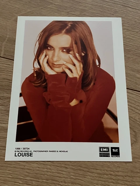 Louise Redknapp Nurding - original press photograph. Eternal singer