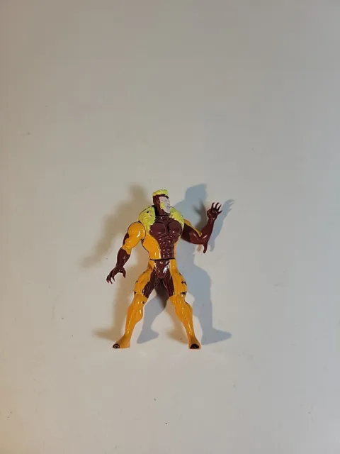 Marvel X-Men Steel Mutants Sabretooth 3” Die Cast Figure
