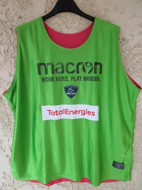Maillot De Rugby USAP Perpignan Errea Jaune XL - Porté