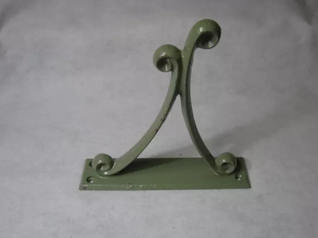 Antique Vtg Large Cast Iron Horse Bridal Harness Tack Hooks Plant Hanger Coats