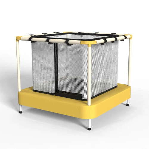 40'' Mini Trampoline for Kids Indoor & Outdoor with Safety Enclosure, for Baby