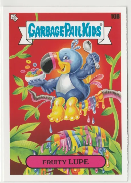 2021 Topps Garbage Pail Kids Food Fight Fruity Lupe 10B GPK sticker