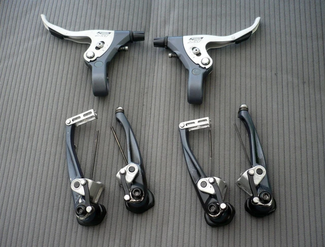 SHIMANO DEORE LX Br-M570 Bl-M570 V-Brake Levers Set