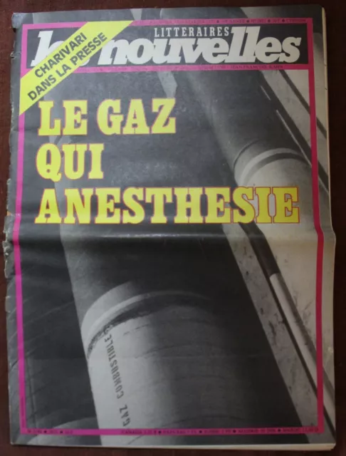 Les Nouvelles Littéraires / Journal n°2821 (1982) M. Sosa, Haïti, Parsifal...