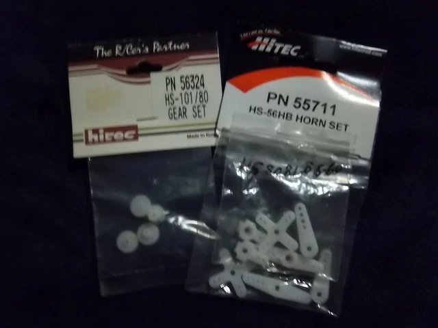 Hitec Servo Gears Horns Servo Arms HS 56 60 80 81 85 And Others "See Pictures"