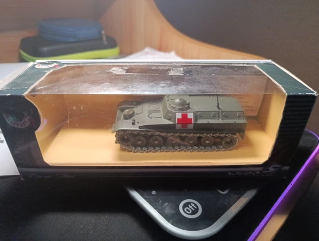 Miniature Solido N°227 - Char AMX 13 VCI, échelle 1/?, Zamac, Made In France