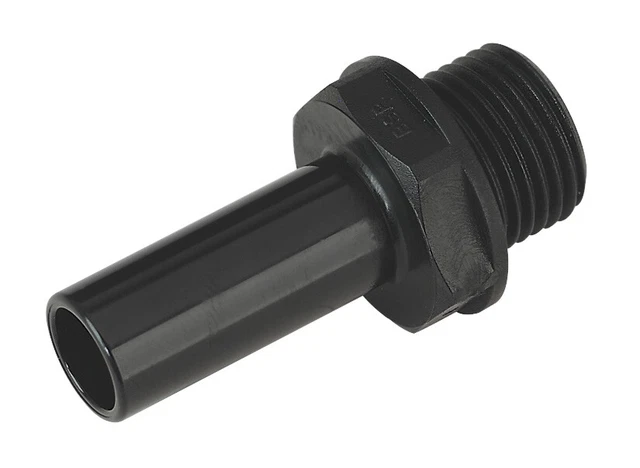 Sealey Stelo Adattatore 15mm 1.3cmBSP Confezione Di 2 ( John Guest Speedfit&reg