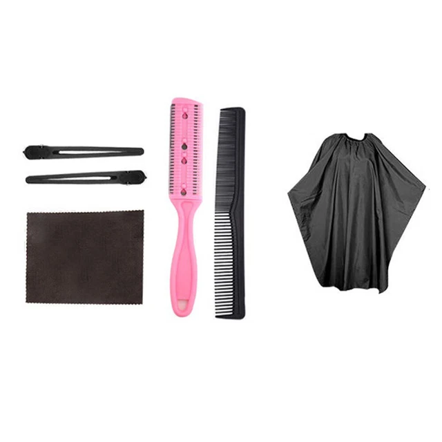 1 juego/6 piezas cortes de pelo clips juego de herramientas para el cabello