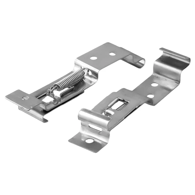 Lot De 100 Clips Ressort Pour Tente, Kayak, équipement - 6mm - Acier Solide - Fixation Rapide Tube Rond