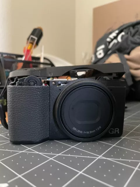 Ricoh GR III 24.2 MP Digital Camera - Water Damaged (Parts Only)