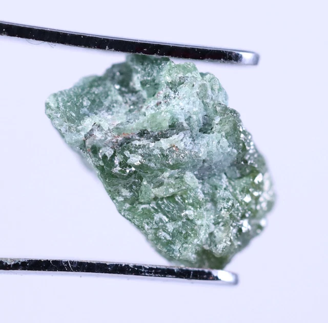 Diamant Brut Naturel Vert - 5,49 Carats, Non Taillé, Origine Afrique Du Sud