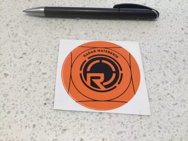 Radar Waterskis Sticker, Kiteboarding Surfing Surf Waveboarding, Skate Bmx Cycle