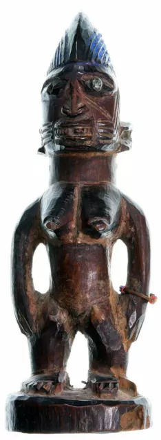 Early 20Th Century African Oyo, Yoruba Ibeji Female Figure. #9725