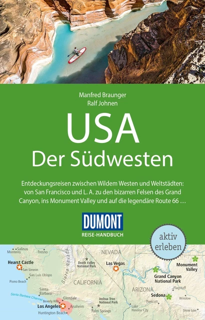 DuMont Reise-Handbuch Reiseführer USA, Der Südwesten Manfred Braunger