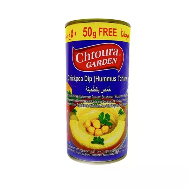 Chtoura Garden Hummus Tahina - ceci purè con sesampasta 370 g + 50 g gratis