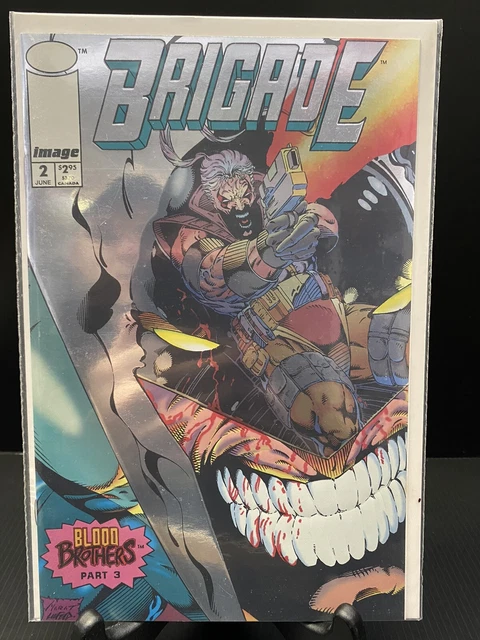 Brigade #2 Image Comics Chrome Cover High Grade Blood Brothers Part 3 Of 3