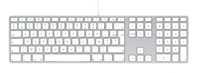 Clavier Apple IMac A1243 AZERTY, USB, quelques touches non fonctionnelles