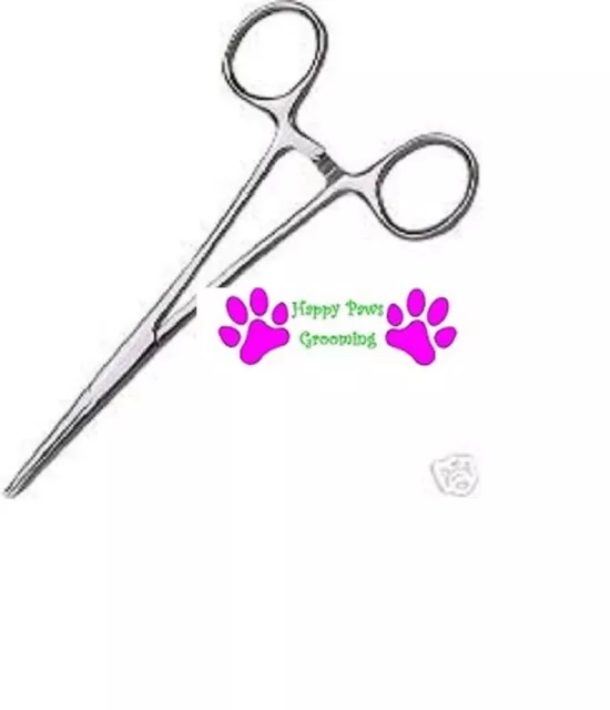 Arreglo de Mascotas Perro Gato Acero Inoxidable Hemostático Pinza Pelo Tirar Ear