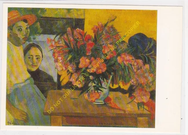 CP Tarjeta Postal Paul Gauguin Un Ramilllete De Flores