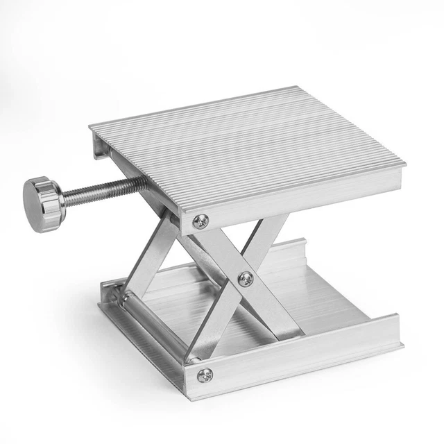 1 * Aluminum Router Lift Table Woodworking Engraving Spirit Level Lifting Stand