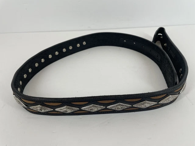 10 X Proiettile Argento Biker Western Cowboy Oro Pelletteria - Foto 8