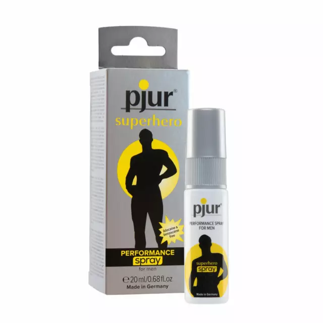 pjur superhero performance spray - spray retardateur pour hommes (20 ml)