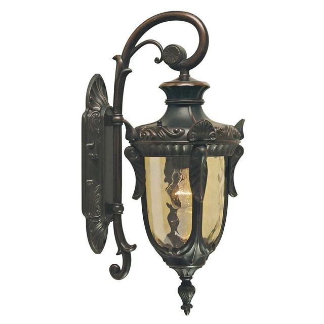 LAMPE APPLIQUE MURALE Lanterne Antique DownLeuchte Hauteur 52 CM