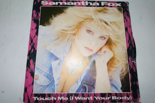 Vinile 45 Giri Samantha Fox Touch me (I want your body), Never gonna fall in lov