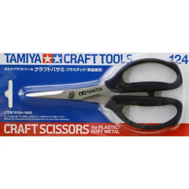 Outillage Craft Scissors [for Plastic/soft Metal] Tamiya 74124 Maquette Char Pro