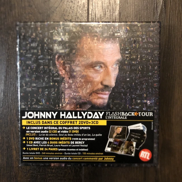 FLASHBACK TOUR-INTEGRALE STANDARD by Johnny Hallyday Includes 3 CDs & 2 ...