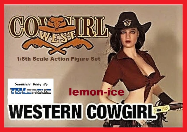 ⭐SEXY⭐ TBLeague COWGIRL Western Cowboy Bounty Hunter 1/6 Scale Action Figure Set ⭐SEXY⭐ TBLeague COWGIRL Western Cowboy Bounty Hunter 1/6 Scale Action Figure Set