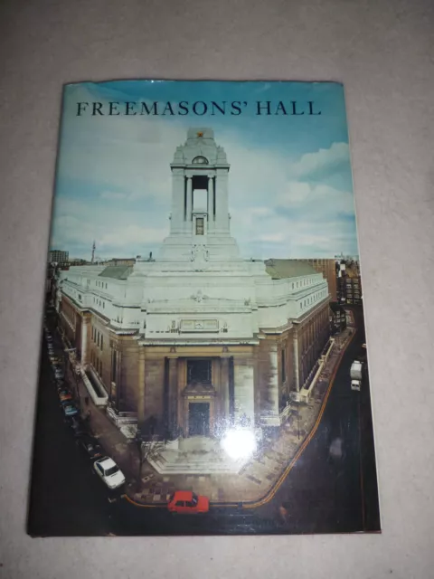 'Freemason's Hall' a book about freemasonry, hardback new never read